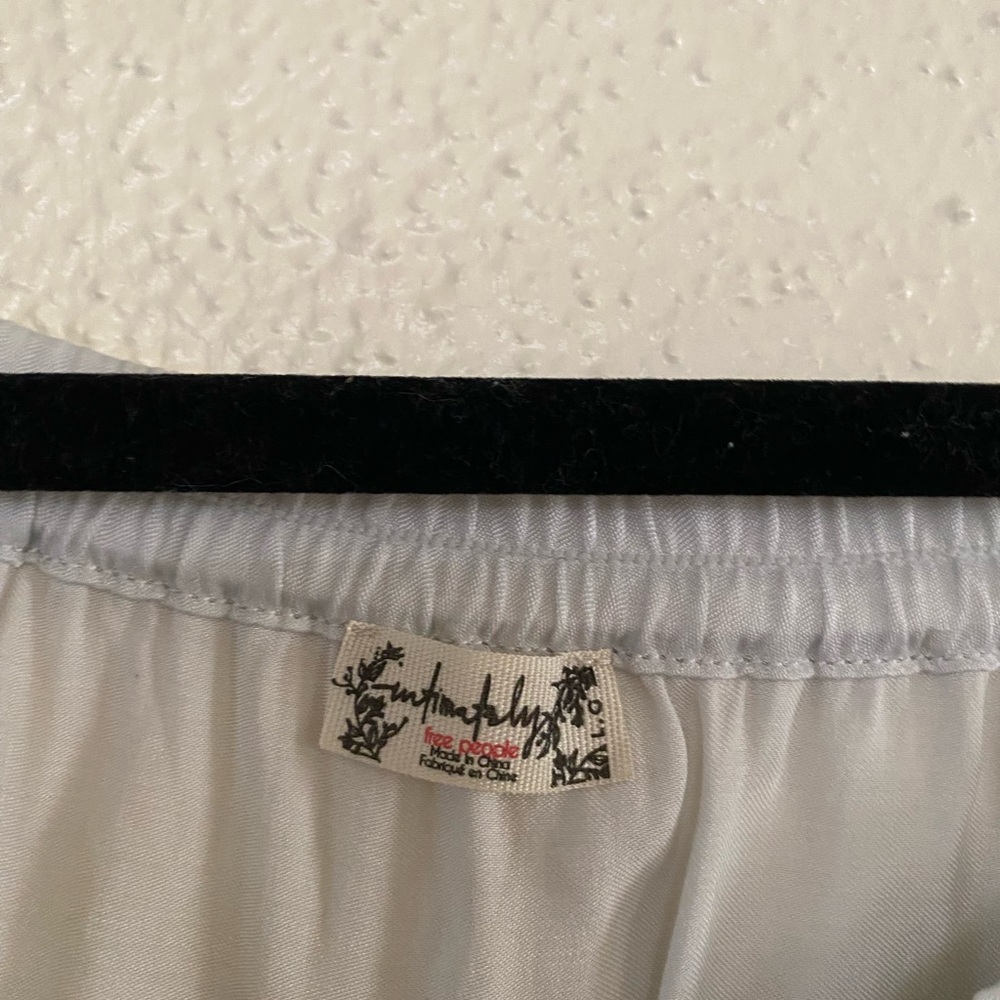 Free People White and Cream Midi Skirt - Picture 2 of 4
